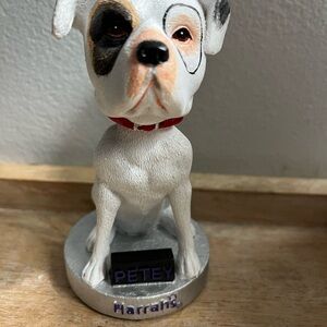 Little Rascals Vintage Harrah's Petey The Dog Bobblehead Figurine Rare Toy